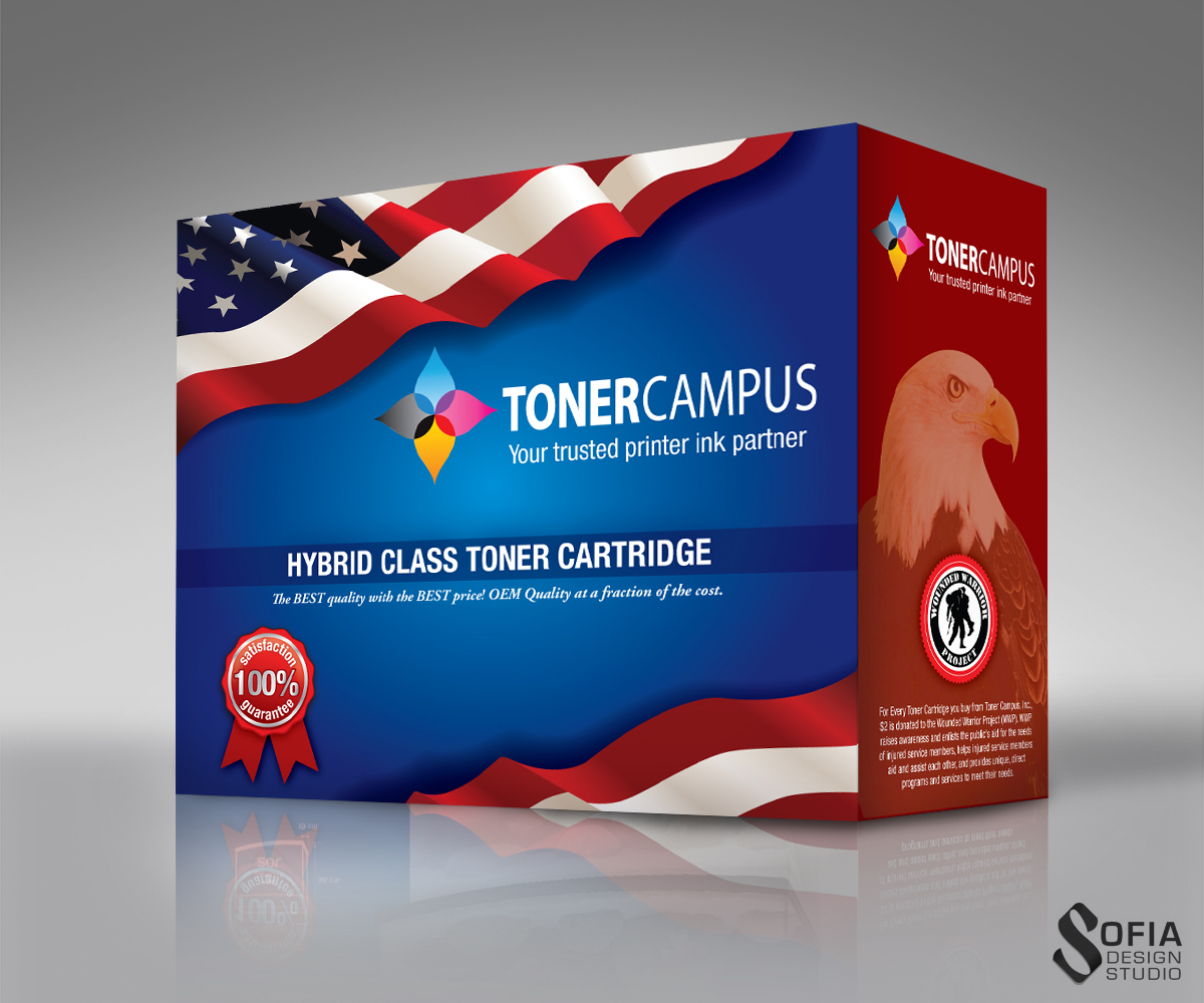 Verpackungs-Design von SofiaDesignStudio für Toner Campus, Inc. | Design #5688895