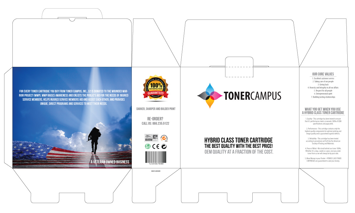 Verpackungs-Design von JCR für Toner Campus, Inc. | Design #5622581