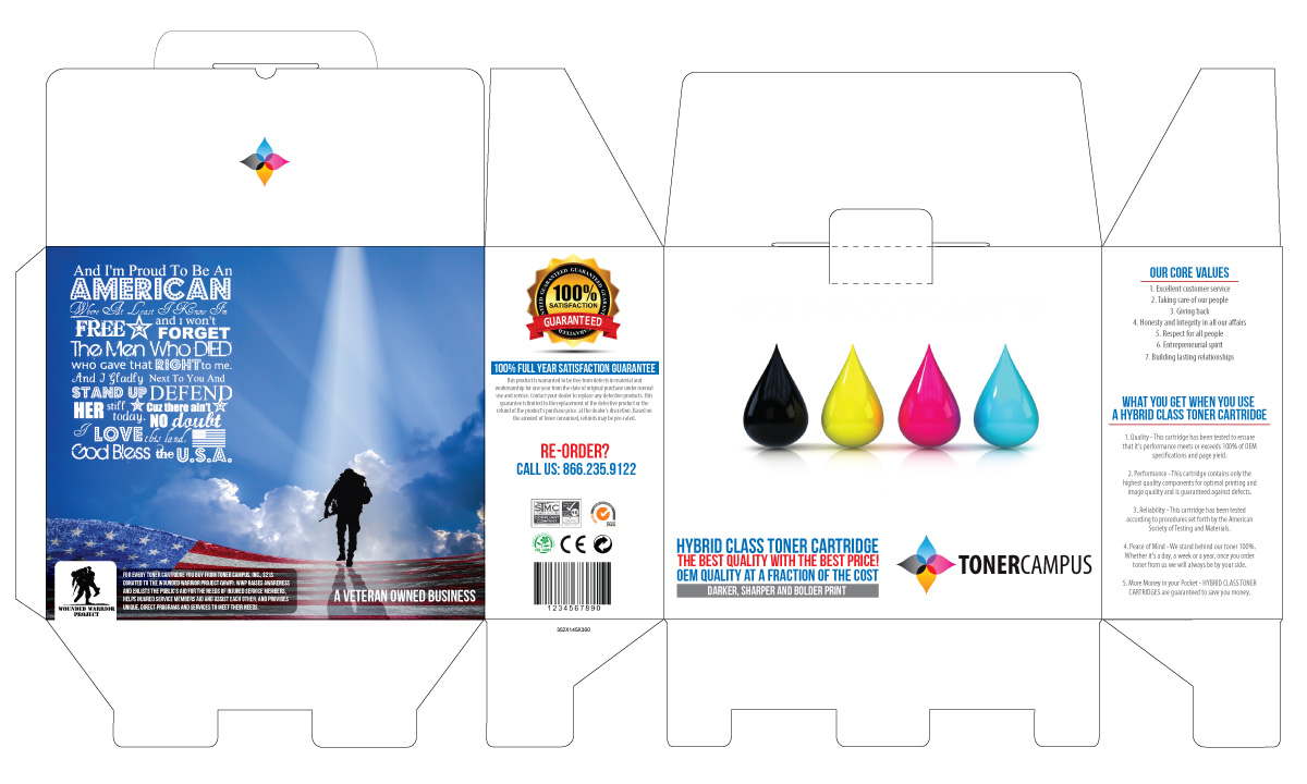 Verpackungs-Design von JCR für Toner Campus, Inc. | Design #5647307