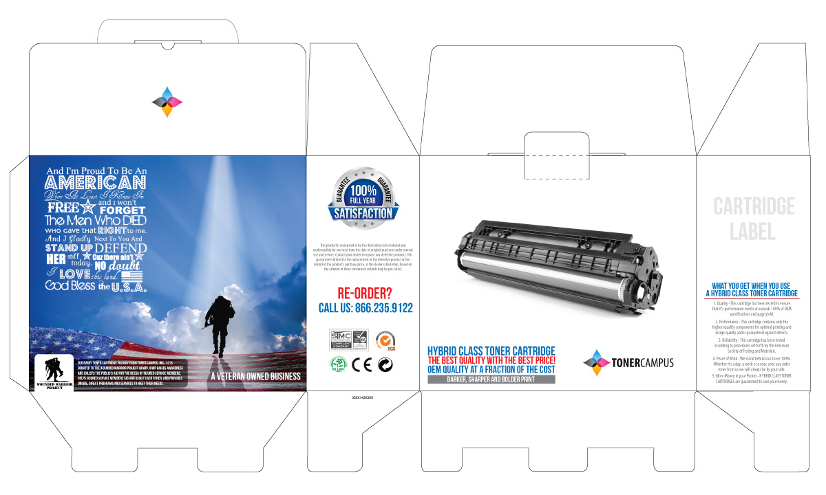 Verpackungs-Design von JCR für Toner Campus, Inc. | Design #5750194