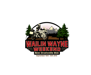 Wailin Wayne Weekend… New Straitsville Ohio... September 10th -13th 2015 | Design de Logo par Ena