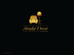 Simply Decor and More        Pre-Loved Furn and Accessories | Logo Design by GreenLamp
