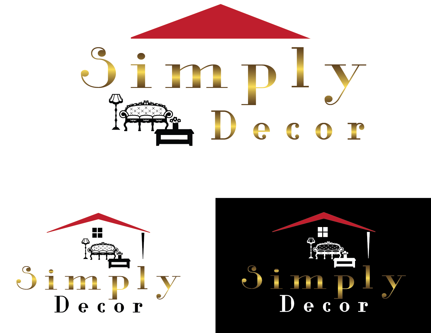 Logo Design by jonnson for Simply Decor and More | Design #5608779