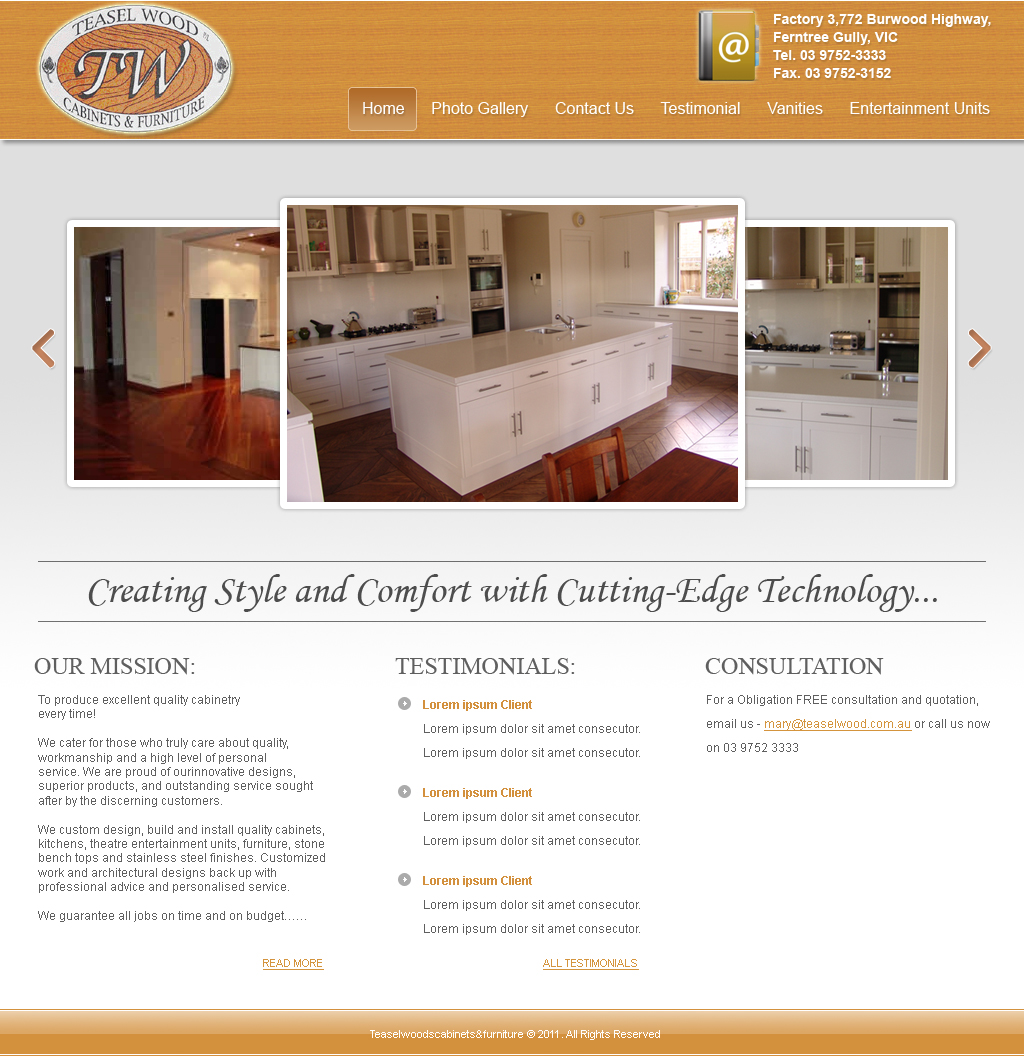 Design de Page d'Accueil par Jagannath pour ce projet | Design #290947