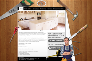 Design de Page d'Accueil par markiez pour ce projet | Design #291768