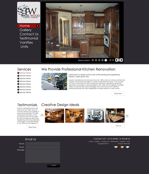 Landing Page-Design von Next Generation Design für dieses Projekt | Design: #296840