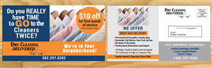 Postcard Design by Venus L. Penaflor for Dry Cleaning Delivered | Design #5597930