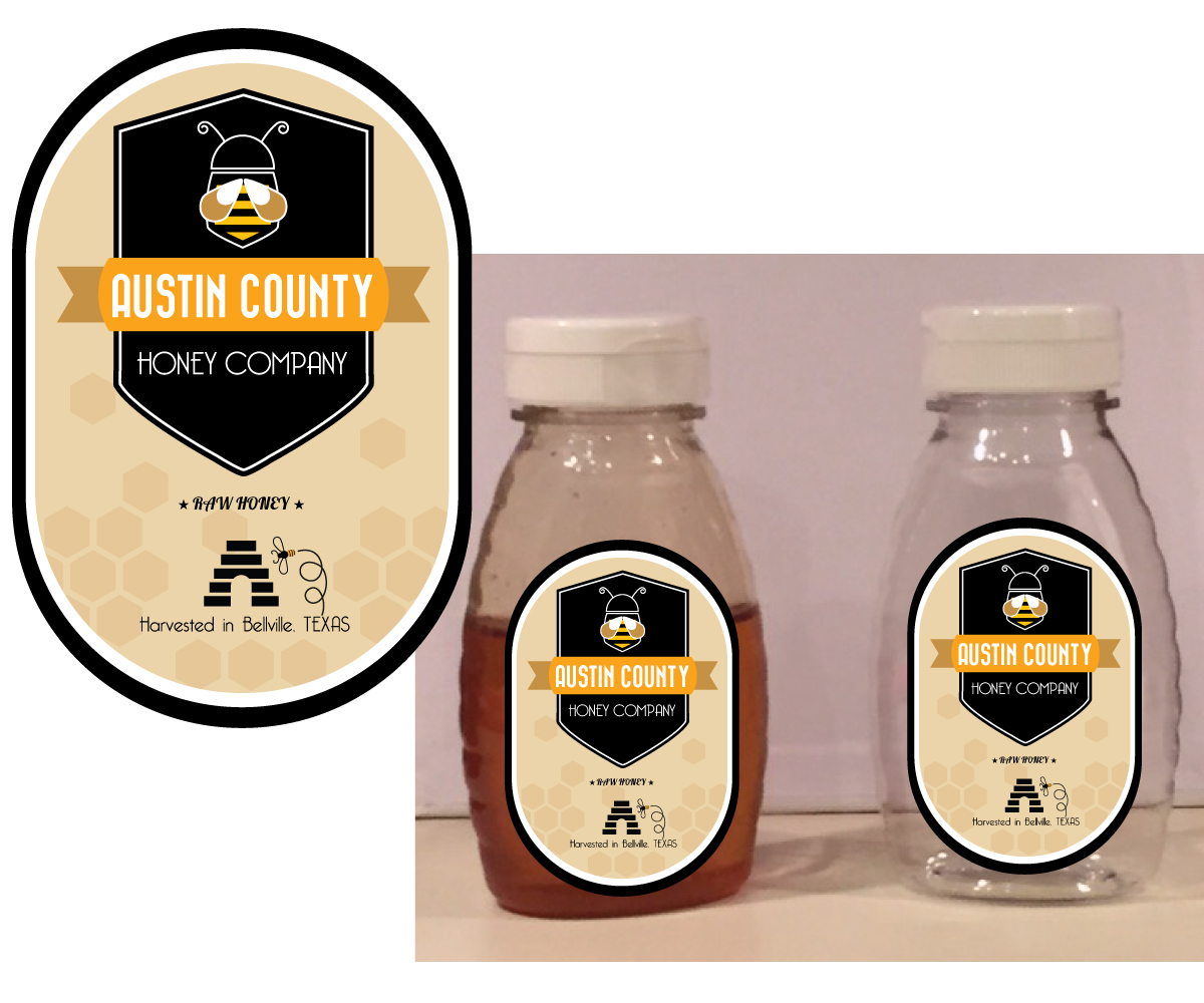 Design Étiquette par eayeri pour Austin County Honey Company | Design #5695040