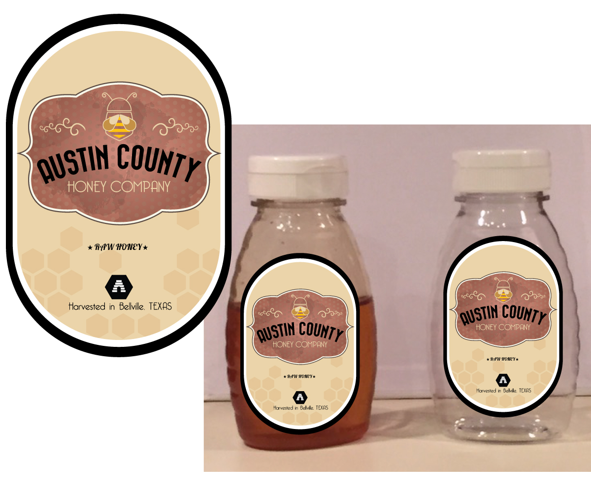 Design Étiquette par eayeri pour Austin County Honey Company | Design #5695122