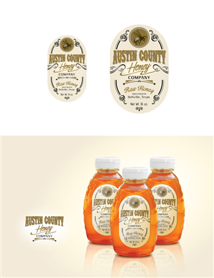Label Design by Graphix8 for Austin County Honey Company | Design: #5653879