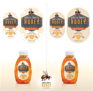 Label Design by Graphix8 for Austin County Honey Company | Design: #5712687