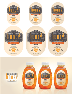 Label Design by Graphix8 for Austin County Honey Company | Design: #5728191