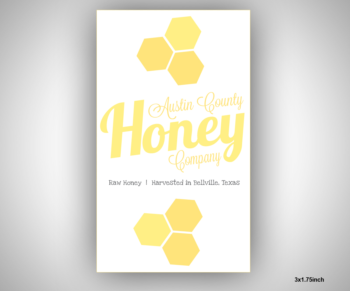 Design Étiquette par neboica pour Austin County Honey Company | Design #5605038