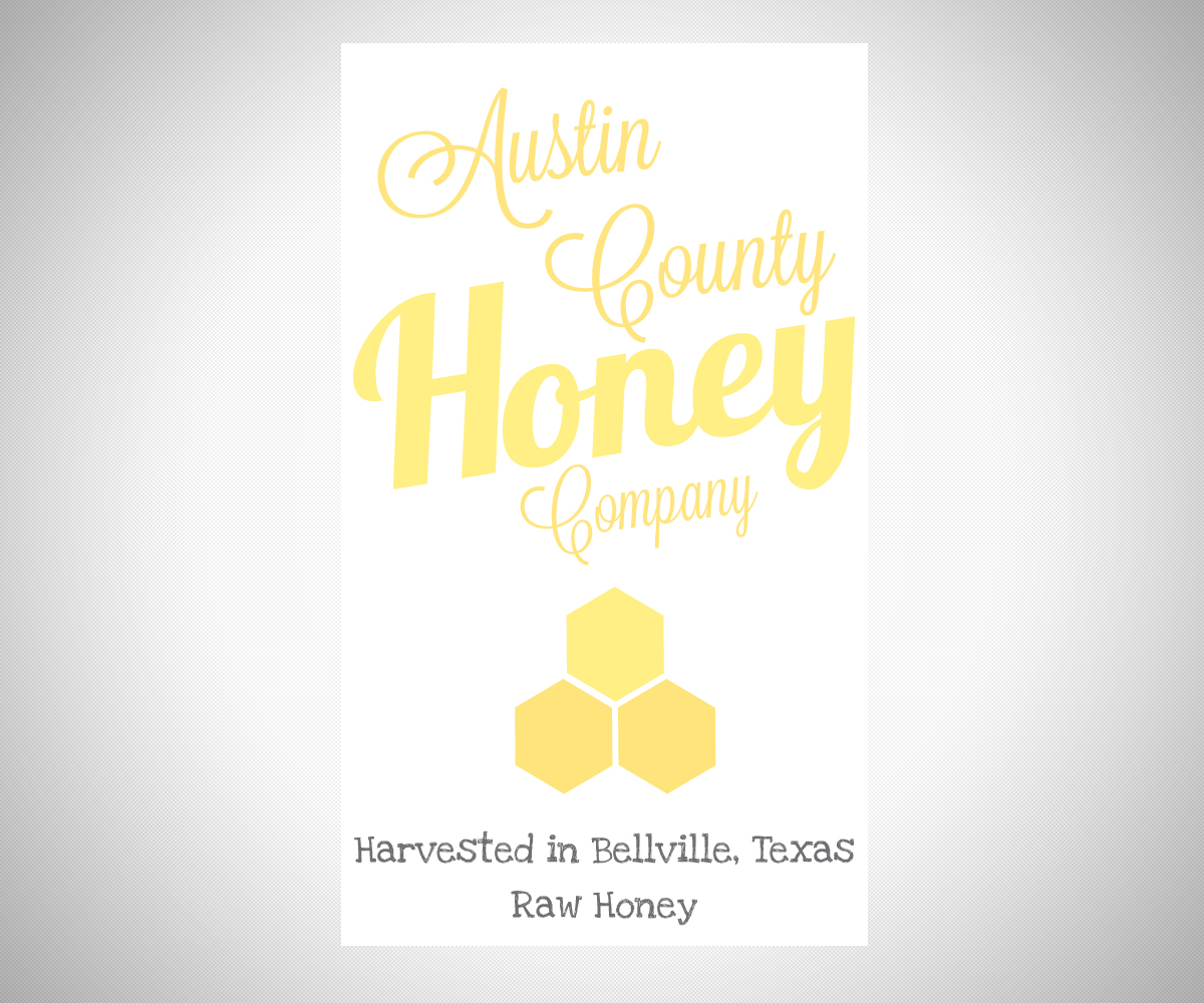 Design Étiquette par neboica pour Austin County Honey Company | Design #5605154