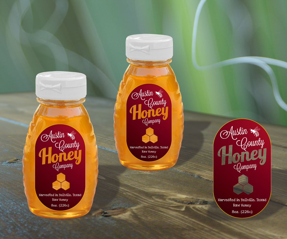Label Design by neboica for Austin County Honey Company | Design #5610587