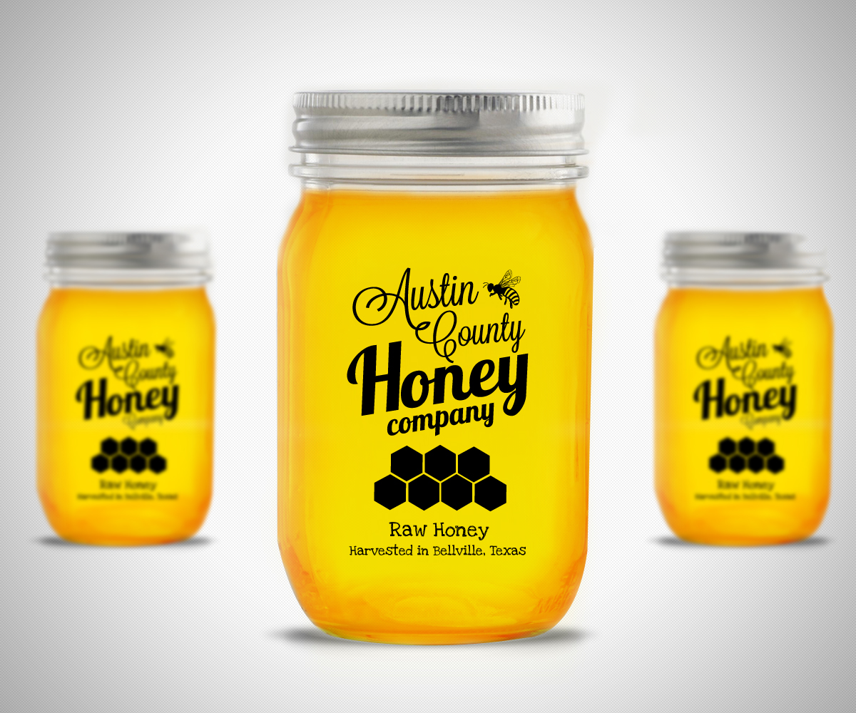 Label Design by neboica for Austin County Honey Company | Design #5613189
