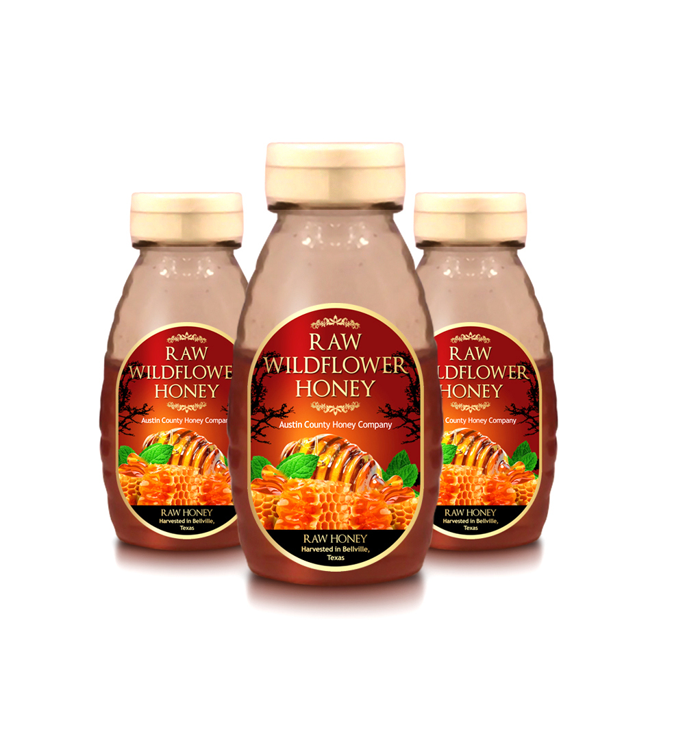 Label Design by ivanjoys for Austin County Honey Company | Design #5683194