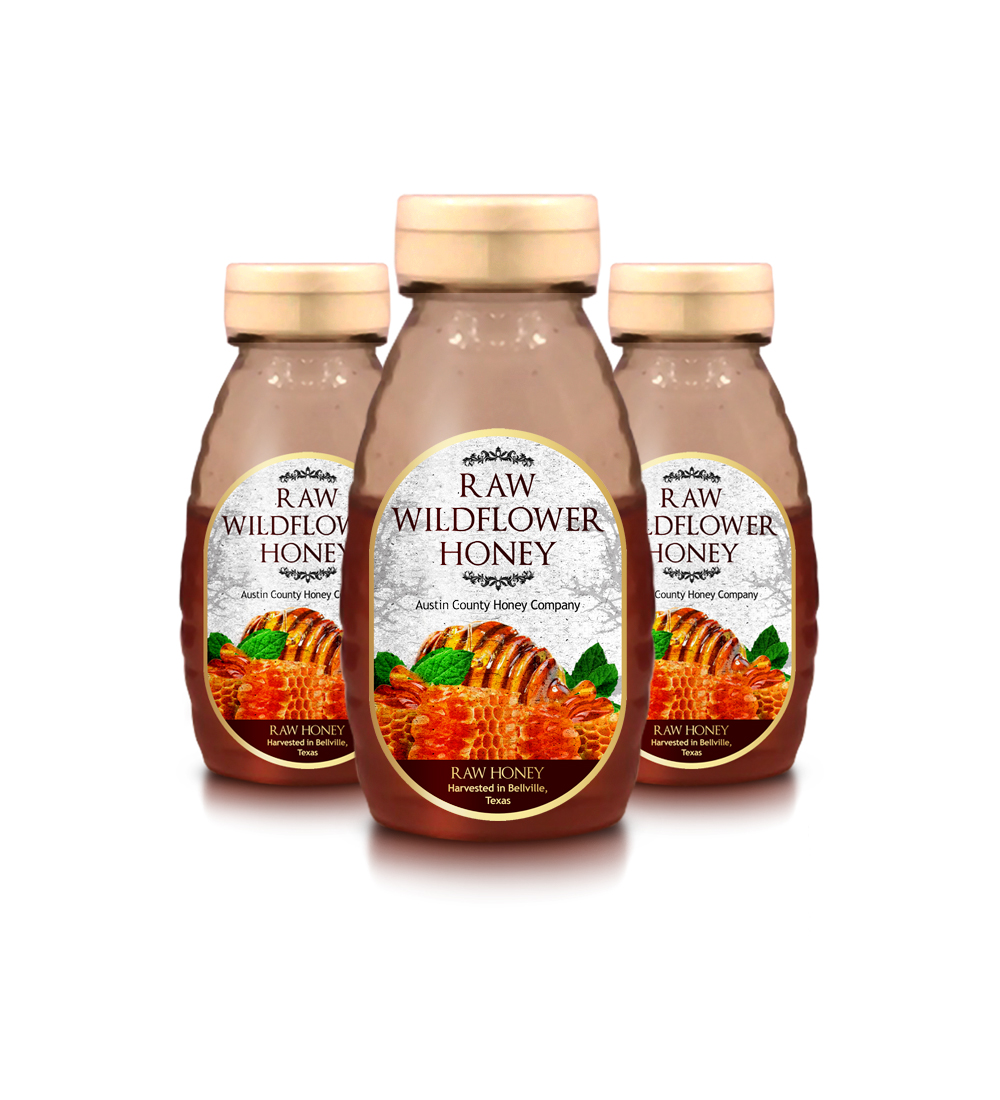 Etikett-Design von ivanjoys für Austin County Honey Company | Design #5683215
