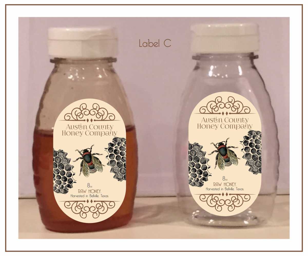 Label Design by Cut and Glue for Austin County Honey Company | Design #5676582
