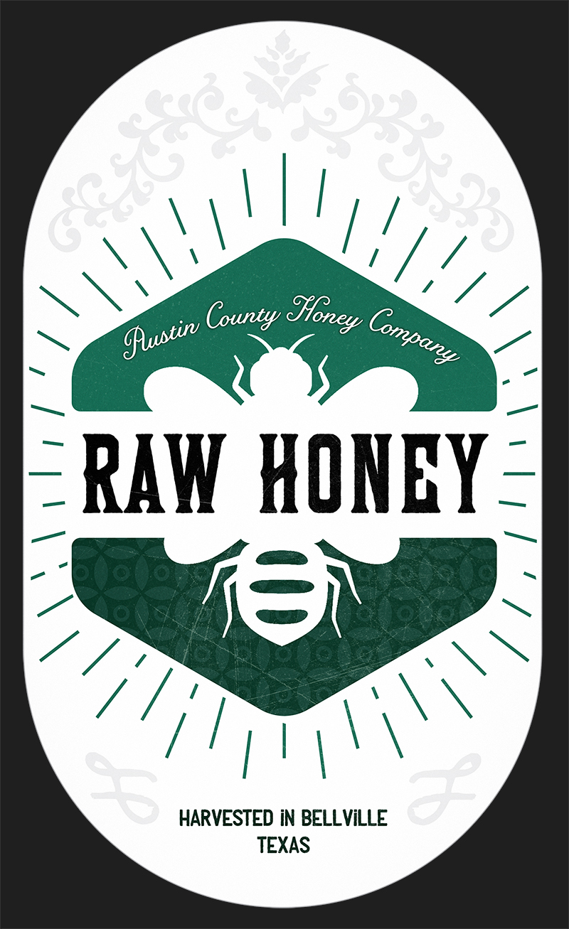 Label Design by astanti for Austin County Honey Company | Design #5587181