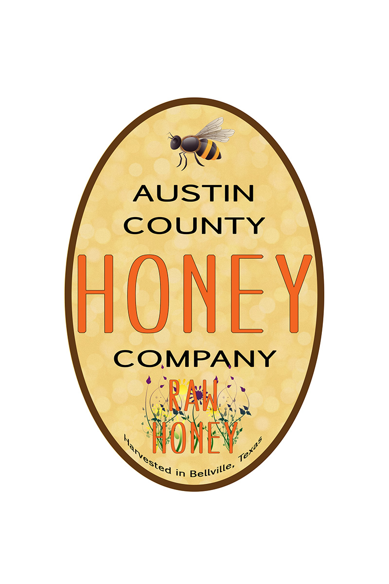 Label Design by alluregallery for Austin County Honey Company | Design #5654271