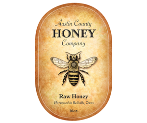 Label Design by KNewtz for Austin County Honey Company | Design: #5641562
