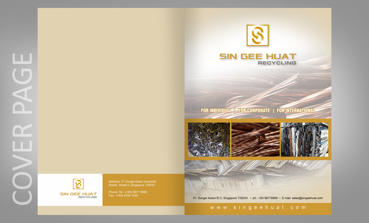 Diseño de Brochure por Webrays para Sin Gee Huat Recycling | Diseño #5654535