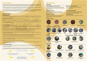 Brochure Design by Webrays for Sin Gee Huat Recycling | Design: #5670556