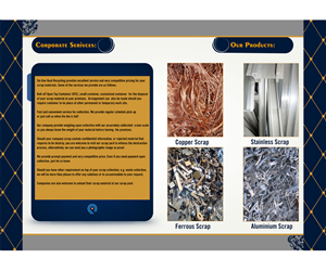 Diseño de Brochure por Vasant Tejani para Sin Gee Huat Recycling | Diseño: #5641438