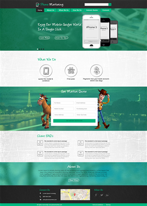 Web Design by Wings on web
