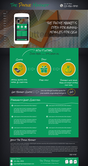 Web Design by HarmiDesigning for Lawrence Resources Pty Ltd | Design: #5605281