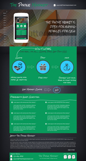 Web Design by HarmiDesigning for Lawrence Resources Pty Ltd | Design: #5606924