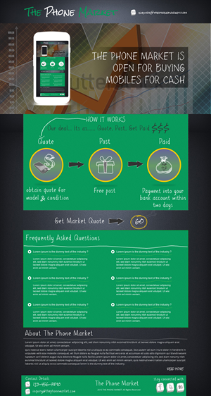 Web Design by HarmiDesigning for Lawrence Resources Pty Ltd | Design: #5606961