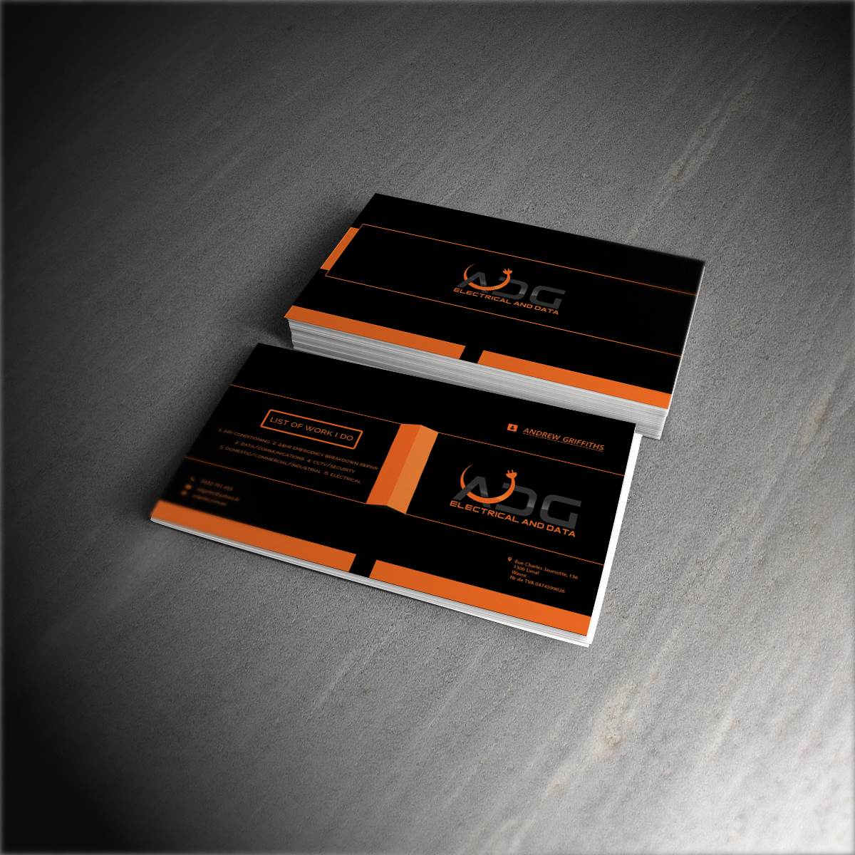 Design de Carte de Visite par ThemeDesk Technology pour ce projet | Design #5594614