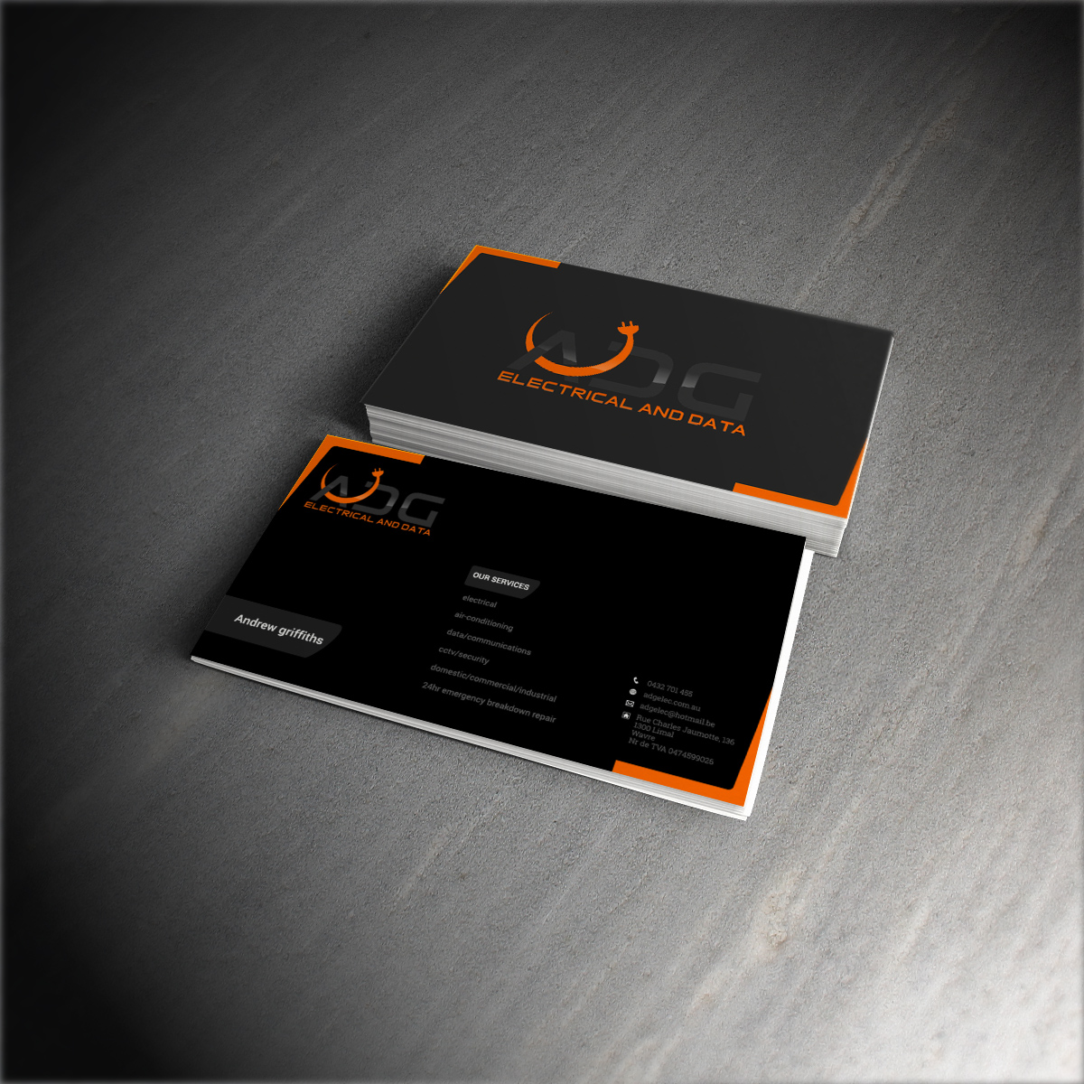 Design de Carte de Visite par ThemeDesk Technology pour ce projet | Design #5594721