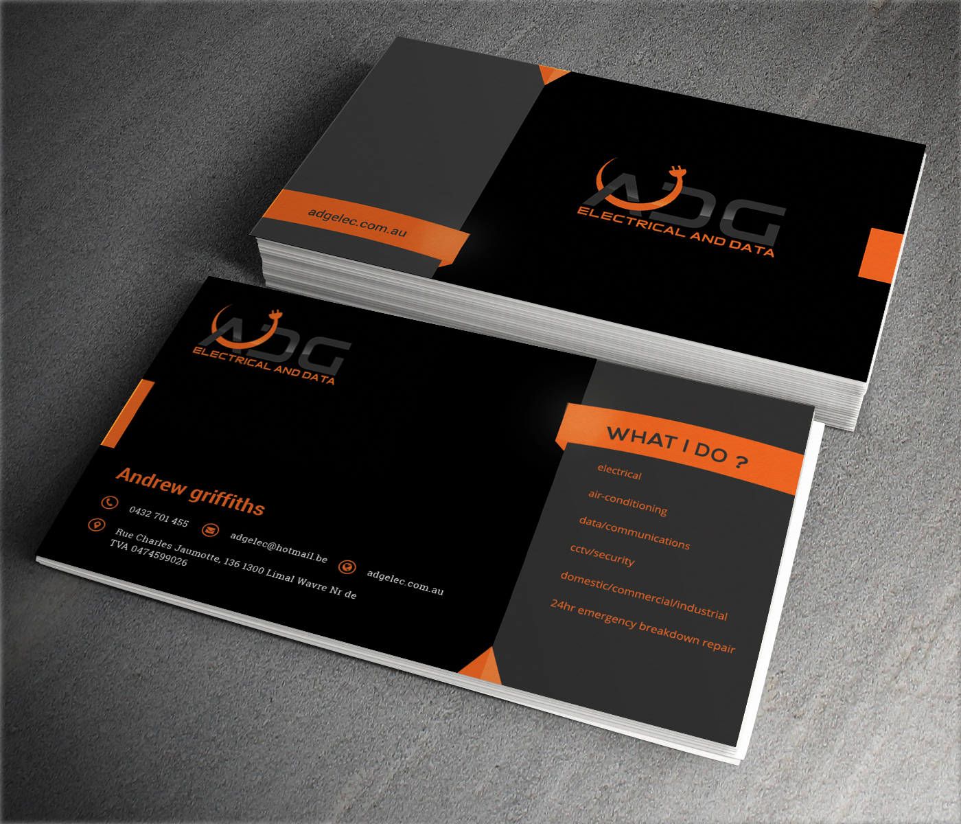 Design de Carte de Visite par ThemeDesk Technology pour ce projet | Design #5604123