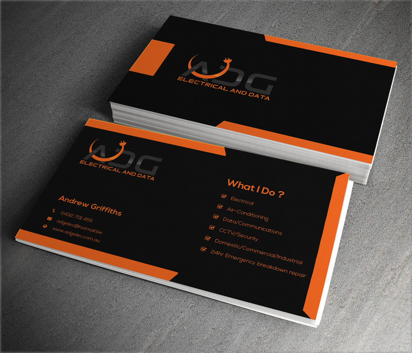 Diseño de Tarjeta de Presentación por ThemeDesk Technology para este proyecto | Diseño #5604234