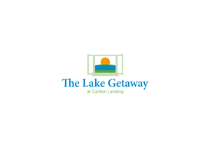 The Lake Getaway at Carlton Landing | Logo Design by RoundYellow