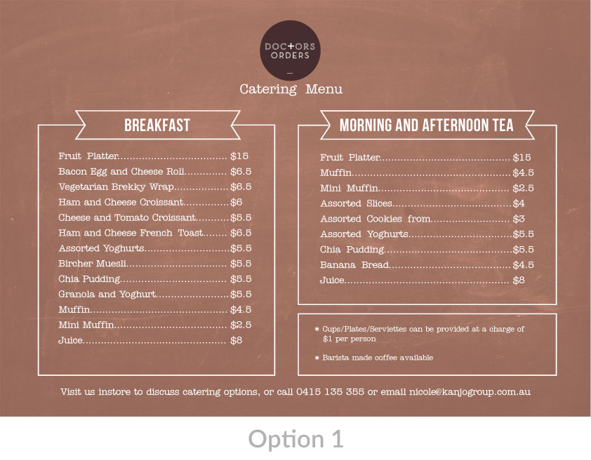 Diseño de Menú por TeamSoft para este proyecto | Diseño #5596839