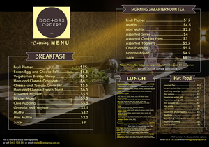 Menu Design by Semin Ambongan