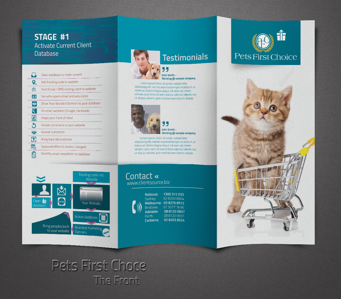 Broschüren-Design von Kabapy für Client Source Pty Ltd | Design #5640526