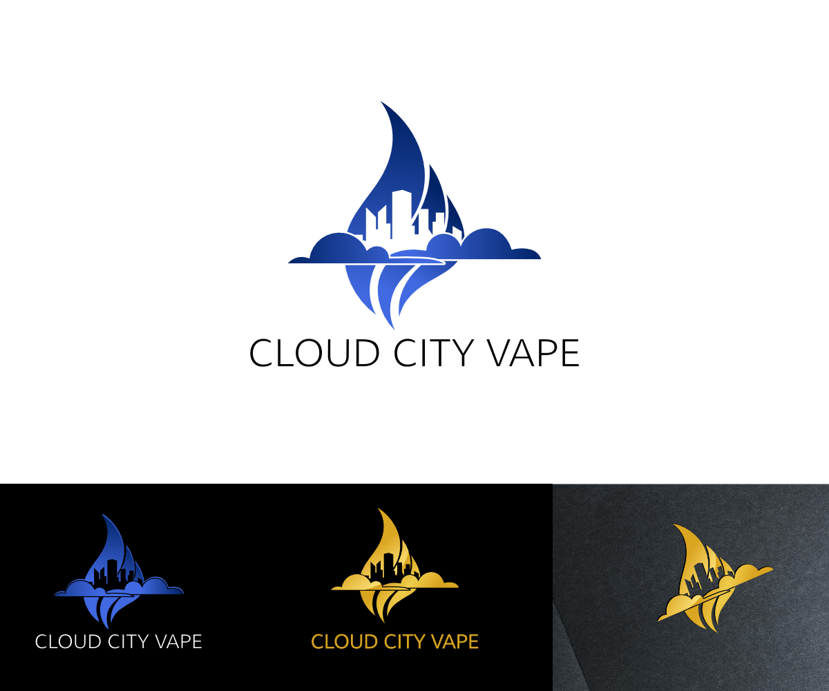 Logo-Design von VGB für Cloud City Vape | Design #5621860
