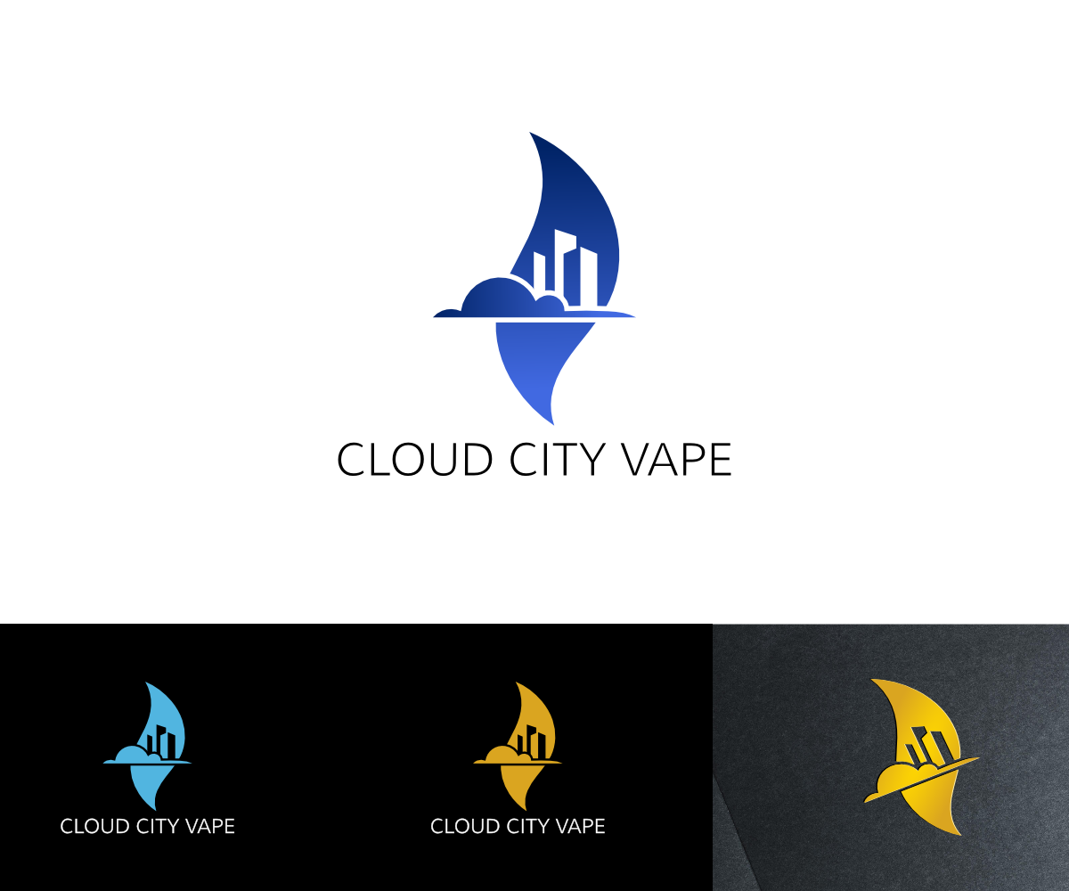 Logo Design by VGB for Cloud City Vape | Design #5624681
