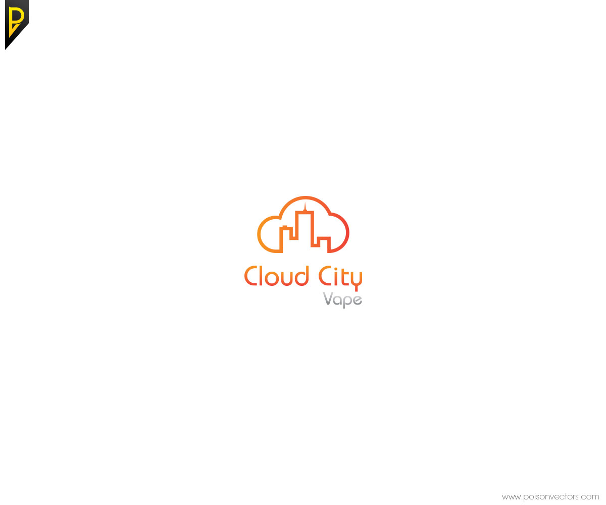 Logo Design by poisonvectors for Cloud City Vape | Design #5597505