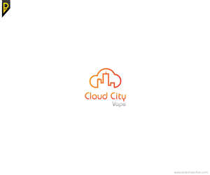 Logo Design by poisonvectors for Cloud City Vape | Design #5597505