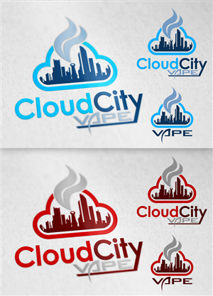 Cloud City Vape *Not Mandatory* | Design de Logo par nivleik