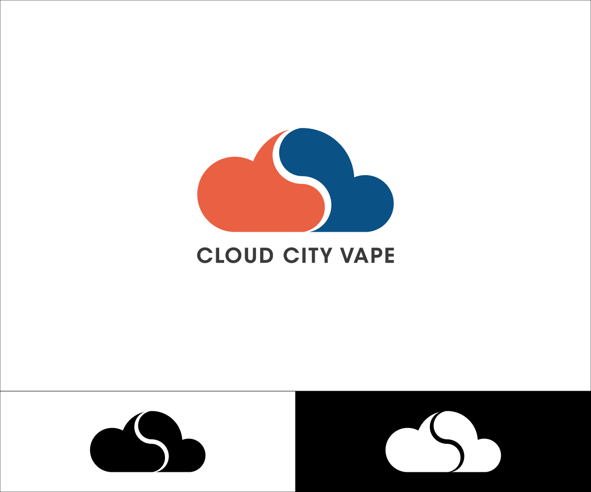 Logo Design by Radu Borzea for Cloud City Vape | Design #5592749