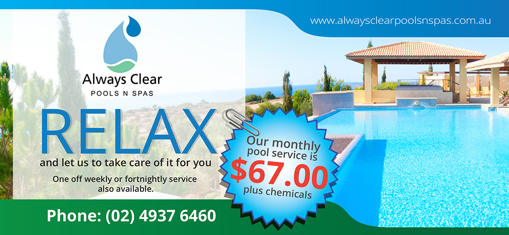 Design de Flyer par Ushan sampath pour always clear pools n spas | Design #5599247
