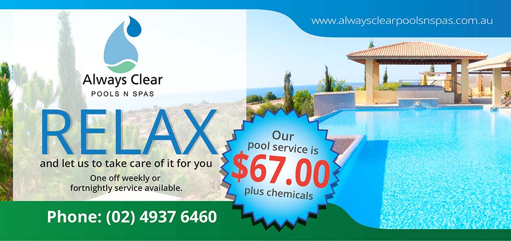 Flyer Design by Ushan sampath for always clear pools n spas | Design #5607684