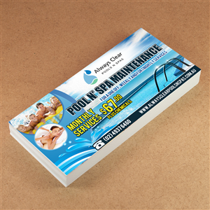Flyer Design by MDesigns ™ for always clear pools n spas | Design: #5629299